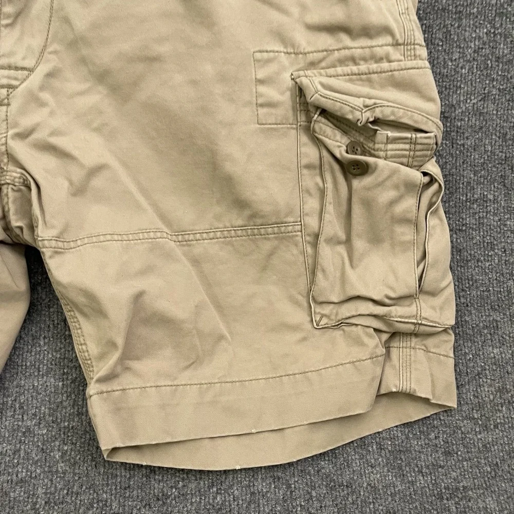 Polo Ralph Lauren Cargo Cotton Shorts Men's Sz 42 Khaki